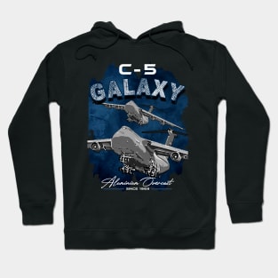 C-5 Galaxy Aluminium Overcast Hoodie